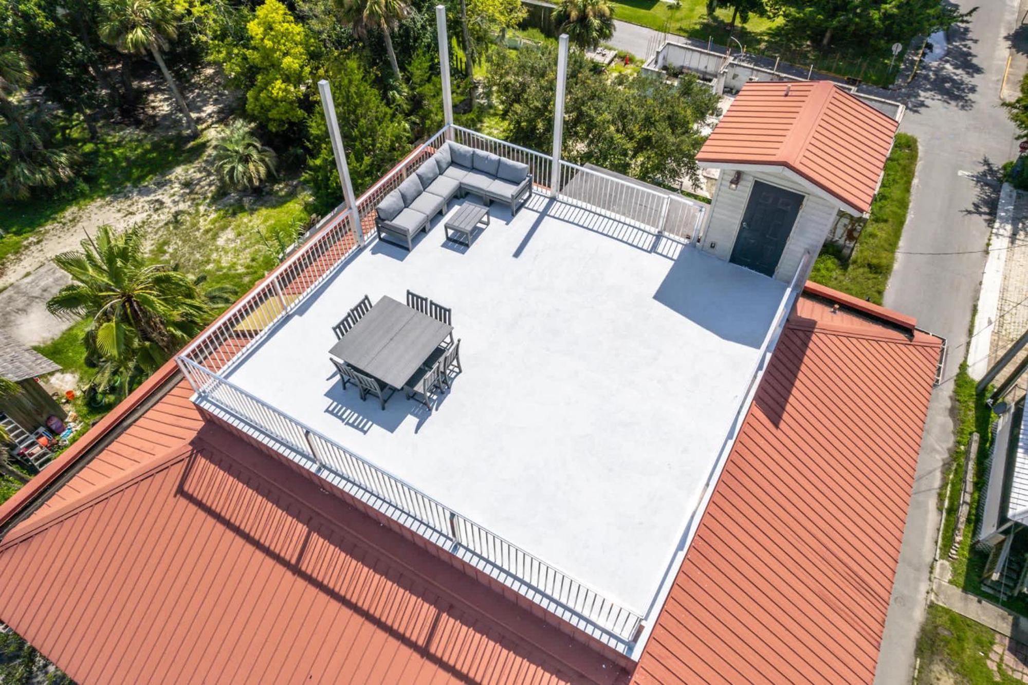 The Ray - Penthouse Suite - 360° Rooftop View St. Augustine Exterior foto